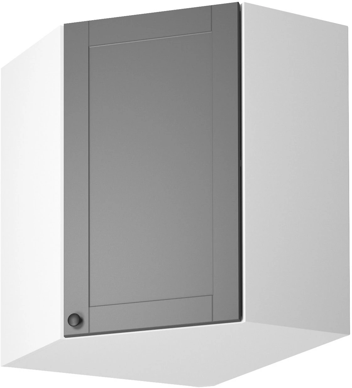 Linea Grey G60N felső konyhaszekrény, szürke / fehér